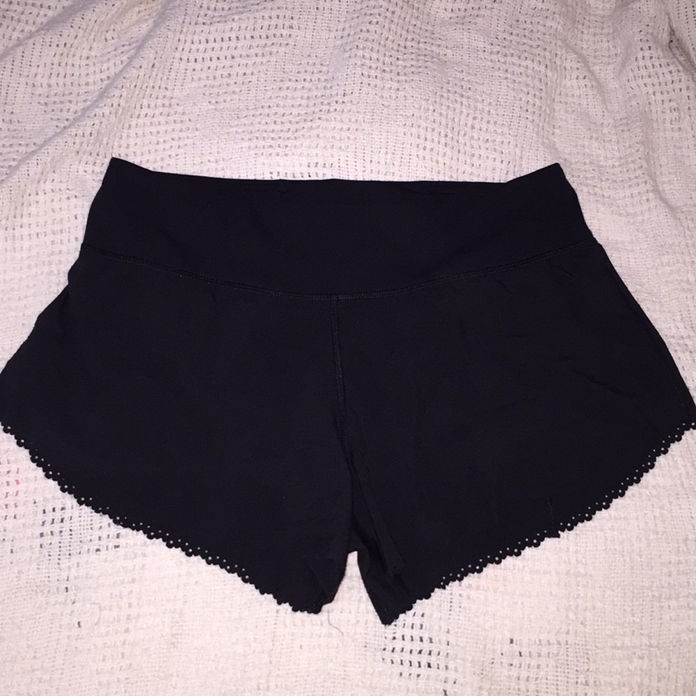Lululemon Scalloped Shorts